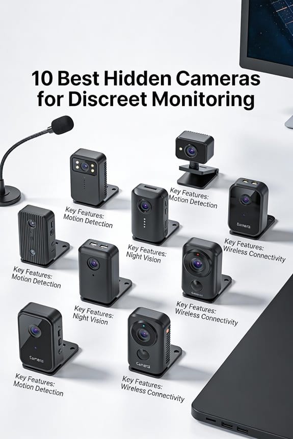 discreet monitoring hidden cameras