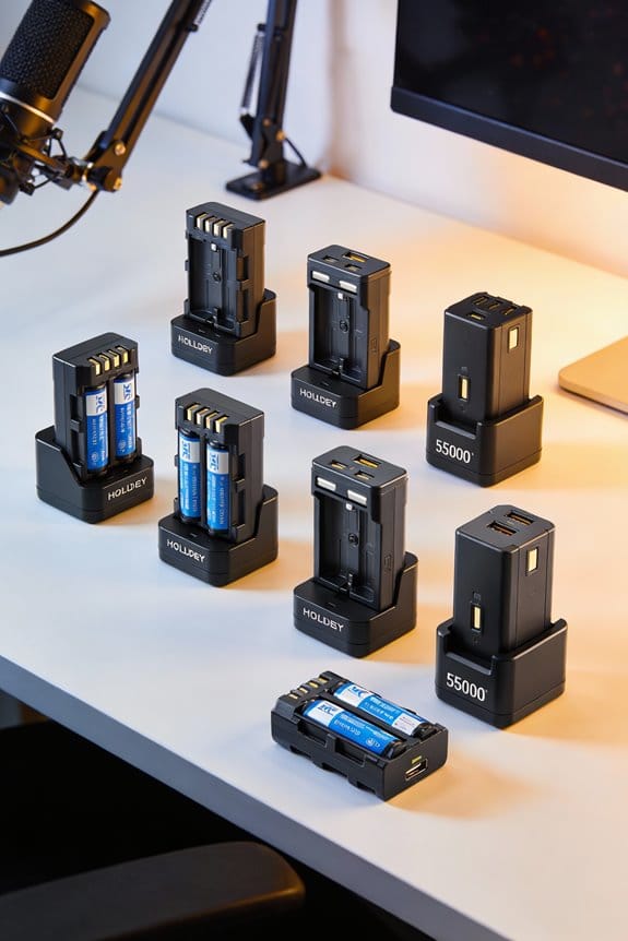 organized battery storage options