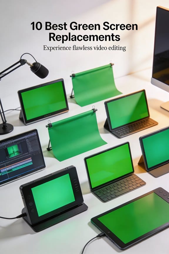 top alternatives for green screens