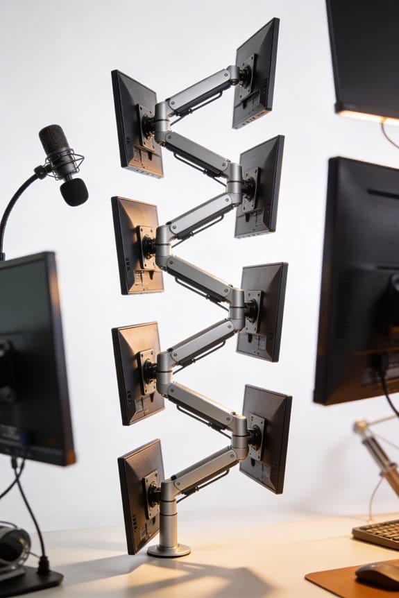 dual monitor arm benefits