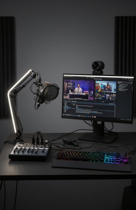 ideal streaming studio setup