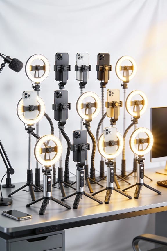 ring light selfie accessories