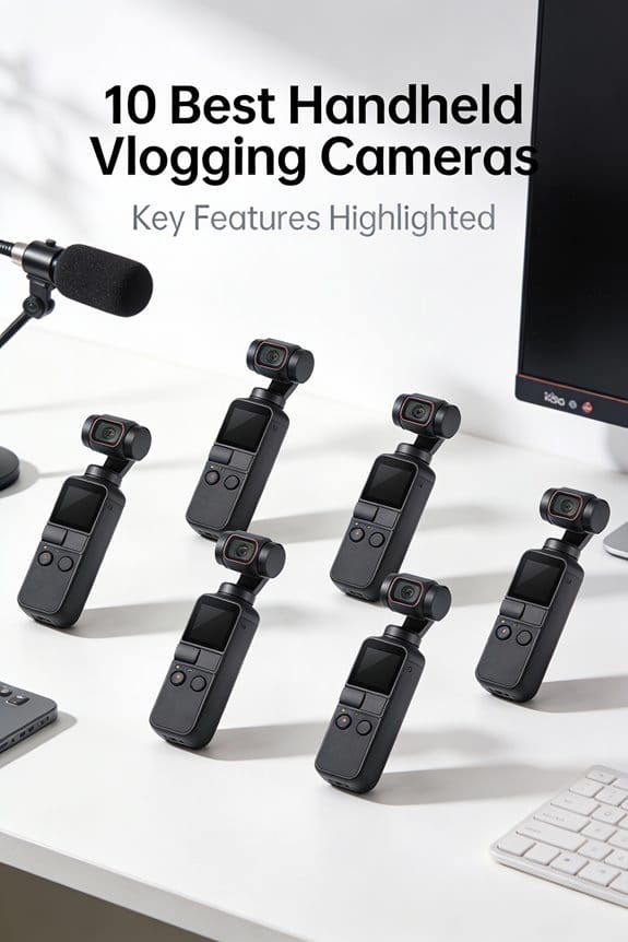 top handheld vlogging cameras