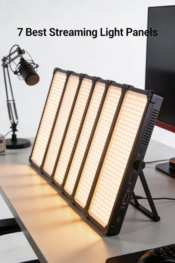 top light panels for streaming