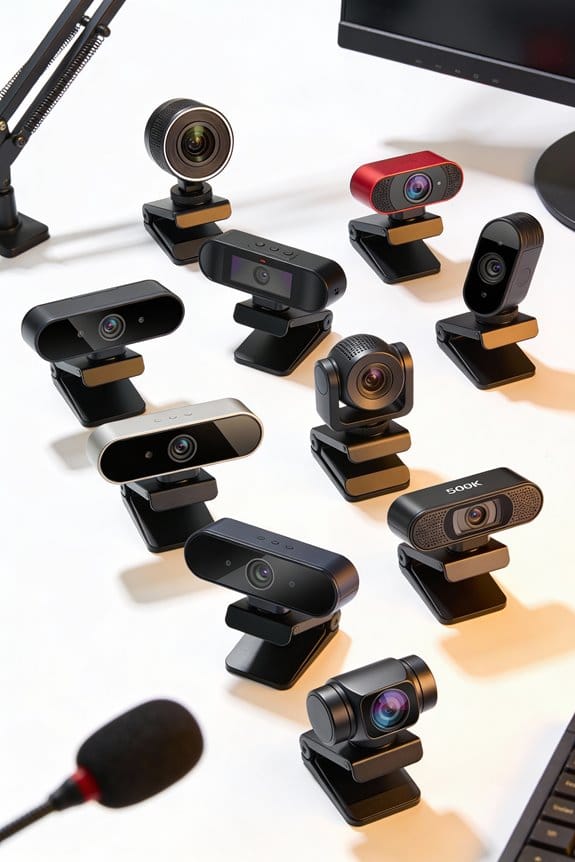 top noise cancelling webcams