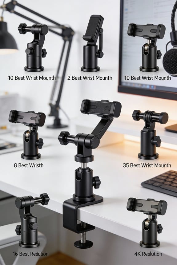 top wrist mounts for cameras