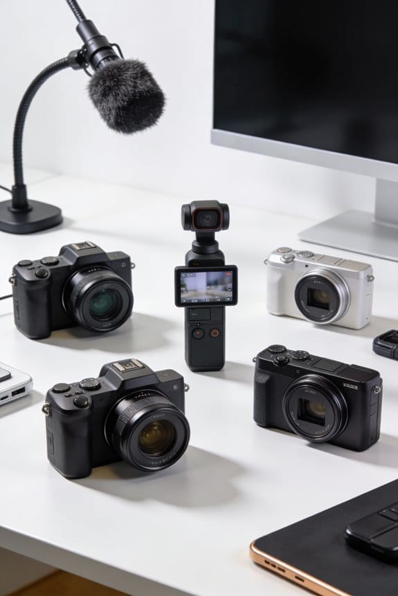 vlogging camera kits selection