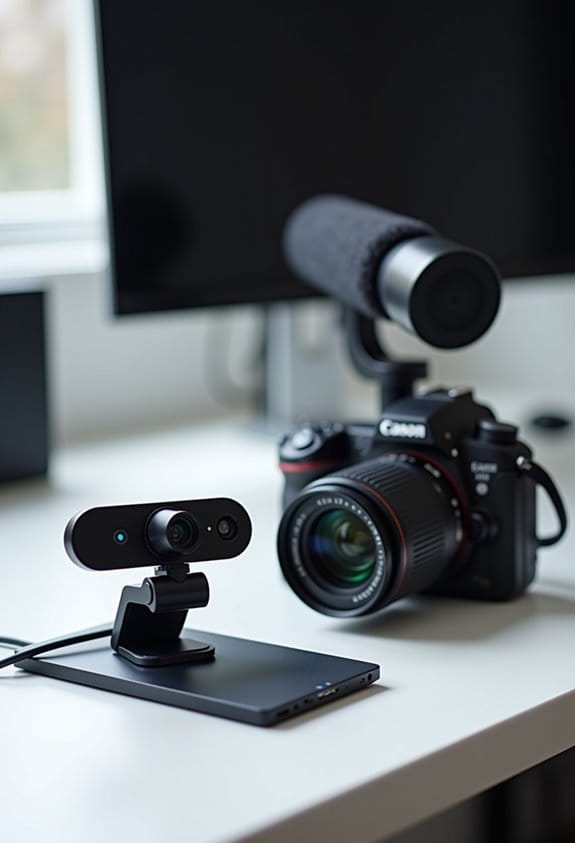 webcam or dslr streaming